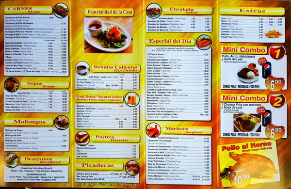 Menu photo 2 Caribe Restaurant Dorchester, MA