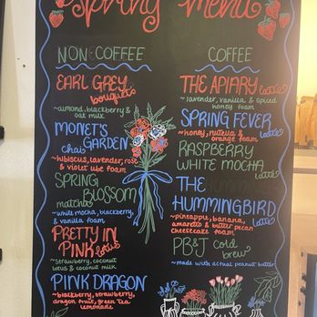 Canon Coffee - Spring menu - Coffee & Tea Near Me - Apopka, Florida