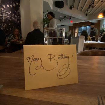 Acre - Birthday card and water - Pizza Near Me - Oakland, California