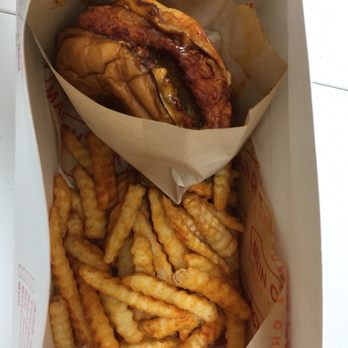 Main Chick Hot Chicken - Dark meat sandwich ! Amazing - Chicken Shop Near Me - Pasadena, California