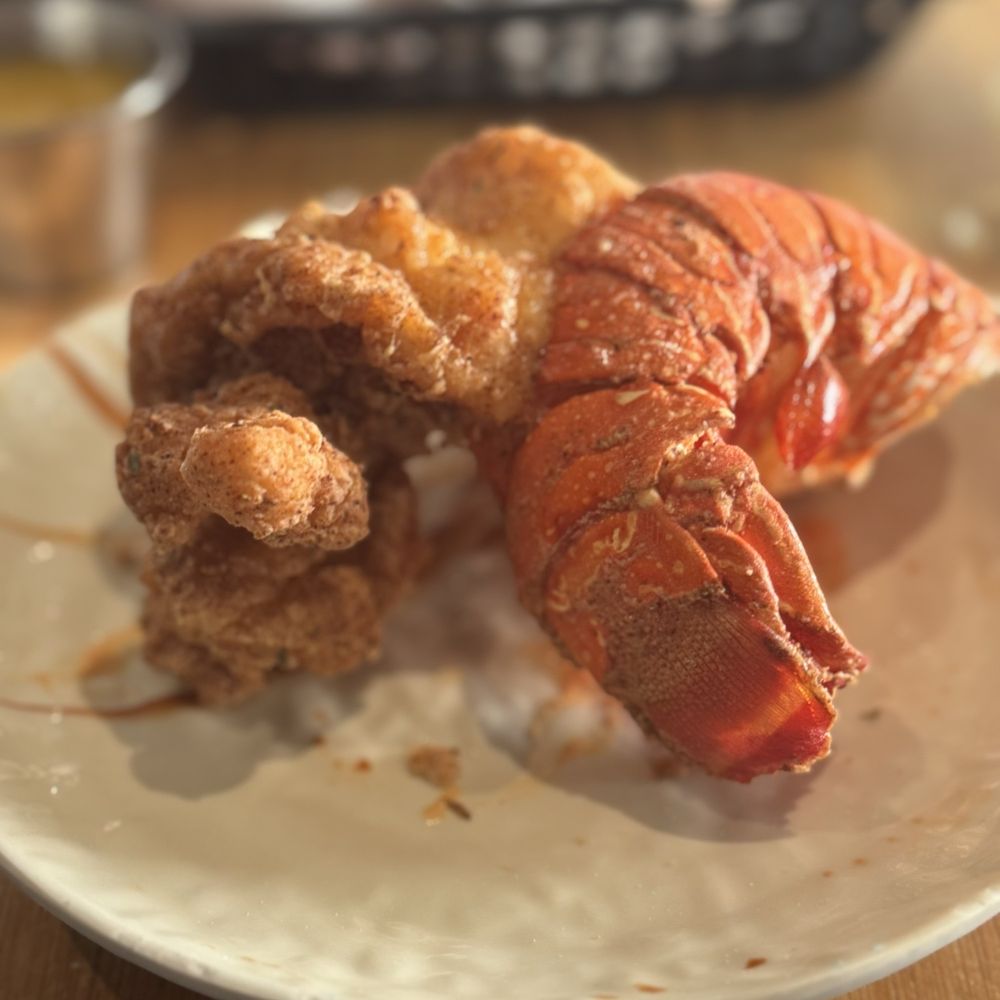Fried Lobster Tail.. Fried Lobster Tail..