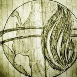 The Potter's House - Church logo woodcut art