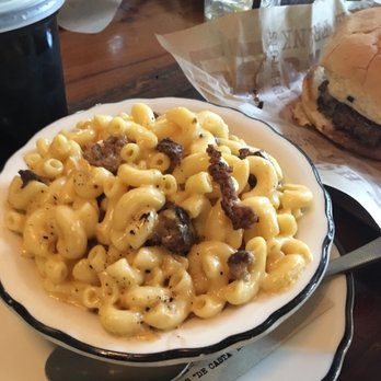 Brgr Kitchen Plus Bar - Mac n cheese with burger - Burgers Near Me - Kansas City, Missouri