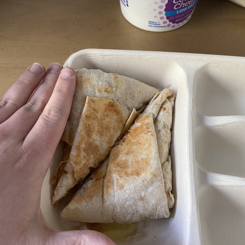 Chipotle Mexican Grill - Hand for size comparison - Fast Food Near Me - West Jordan, Utah