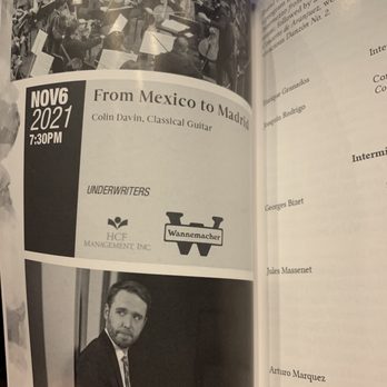 Lima Symphony Orchestra - Booklet - Performing Arts Near Me - Lima, Ohio