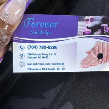 Forever Nails & Spas - Nail Salons Near Me - Concord, North Carolina