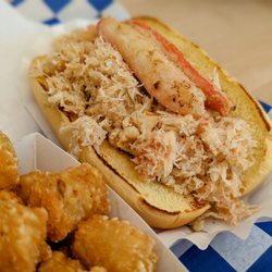 The Crabby Shack - August 13, 2022; Crab roll.