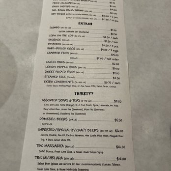 The Boiling Crab - Menu - Seafood Near Me - Washington, DC, District of Columbia