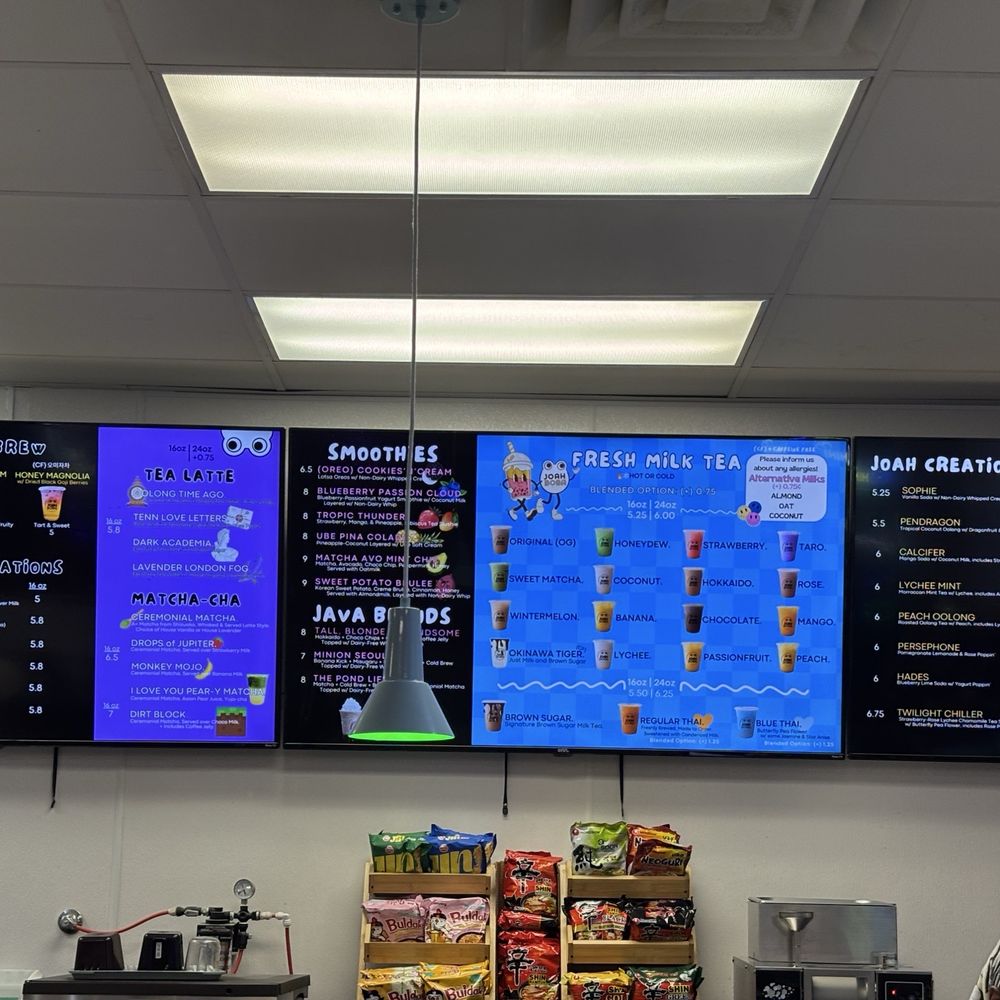 Joah Boba - Menu - Bubble Tea Near Me - Henderson, Nevada Joah Boba - Menu - Bubble Tea Near Me - Henderson, Nevada