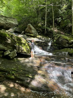 Crab Orchard Falls by null