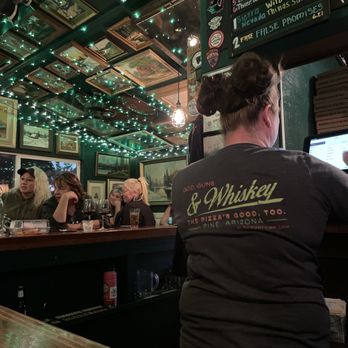 The Taproom - Bar area old fashion - Beer, Wine & Spirits Near Me - Pine, Arizona