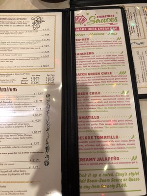 Menu photo 7 Chuy's Louisville, KY