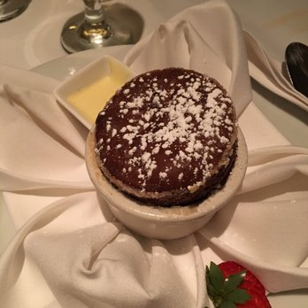 Kincaid Grill - Chocolate soufflé $8 - New American Near Me - Anchorage, Alaska