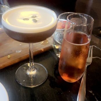The Monarch Club - Espresso martini and rosé Champagne - Cocktail Bars Near Me - Detroit, Michigan The Monarch Club - Espresso martini and rosé Champagne - Cocktail Bars Near Me - Detroit, Michigan