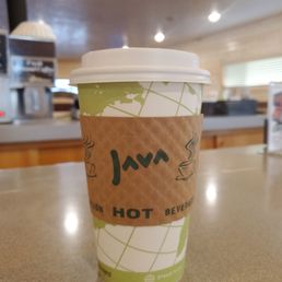 Coffee to go.