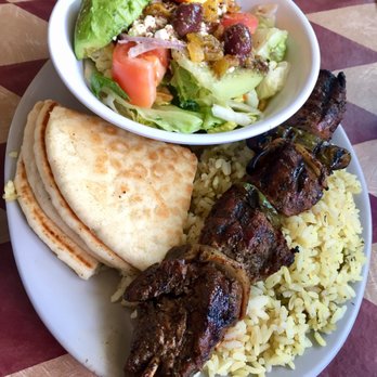 Greek Style Chicken - Beef Kabob - Greek Near Me - Fallbrook, California
