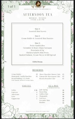 Menu photo 7 Lillie's Victorian Establishment New York, NY Menu photo 7 Lillie's Victorian Establishment New York, NY