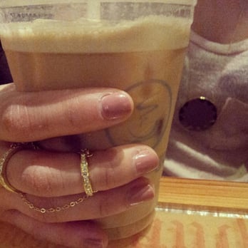 Thinking Cup - Delicious Ice Latte! (excuse my ugly dry hands) - Coffee & Tea Near Me - Boston, Massachusetts Thinking Cup - Delicious Ice Latte! (excuse my ugly dry hands) - Coffee & Tea Near Me - Boston, Massachusetts