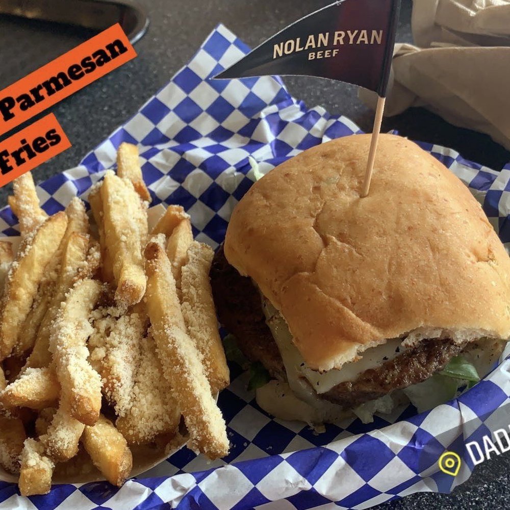 Diablo Burger & Parmesan Truffle Fries