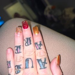 Golden Nails