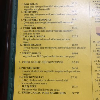 Thai Gem - Appetizers - Thai Near Me - Clovis, California Thai Gem - Appetizers - Thai Near Me - Clovis, California