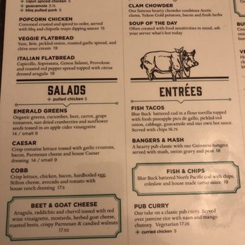 Dubh Linn Gate - Menu - Irish Pub Near Me - Whistler, British Columbia