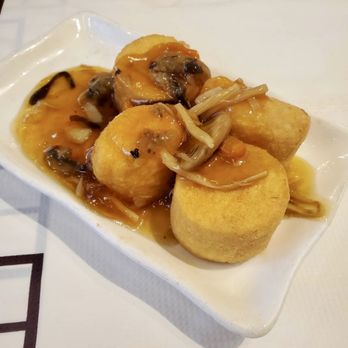 Jade Dynasty Restaurant - Deep fried egg tofu w/ mixed mushrooms - Dim Sum Near Me - Vancouver, British Columbia Jade Dynasty Restaurant - Deep fried egg tofu w/ mixed mushrooms - Dim Sum Near Me - Vancouver, British Columbia