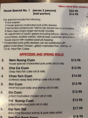 Menu photo 6 Quan Nem Ninh Hoa Sacramento, CA Menu photo 6 Quan Nem Ninh Hoa Sacramento, CA