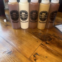 Yummmmm So many flavors! Jalapeño was amazing! Sweet sauce was different and yummy! Yummmmm So many flavors! Jalapeño was amazing! Sweet sauce was different and yummy!