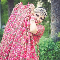 Megha & Jigar - Happiest Brides are the the soul of sunshine Embrace the classic Megha & Jigar bridal couture to bring out the best of you this wedding.