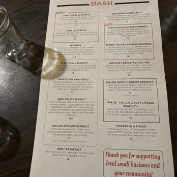 Hash - Menu - Breakfast & Brunch Near Me - Olympia, Washington Hash - Menu - Breakfast & Brunch Near Me - Olympia, Washington