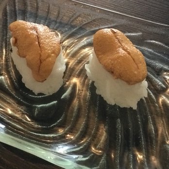 One Piece Sushi - This is the very baby uni I guess that's why it's only $4 - Japanese Near Me - Millbrae, California One Piece Sushi - This is the very baby uni I guess that's why it's only $4 - Japanese Near Me - Millbrae, California