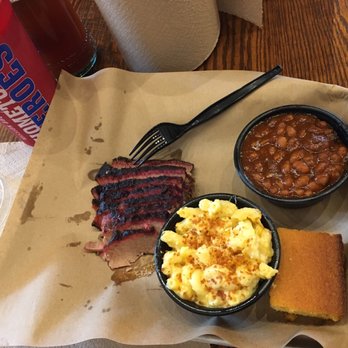 Mission BBQ - Brisket with Mac & Cheese, Baked Beans - Barbeque Near Me - Orlando, Florida Mission BBQ - Brisket with Mac & Cheese, Baked Beans - Barbeque Near Me - Orlando, Florida