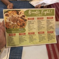 Juanito's Kitchen N' Cafe - Boodle fight. I recommend this for a large amount of people. but they also have good for 3-4 bundle