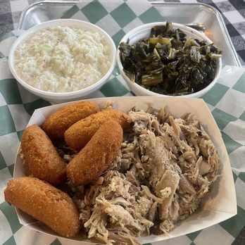 Boss Hog Bbq - BBQ dinner comes with 2 sides - Barbeque Near Me - Sherrills Ford, North Carolina