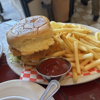Found Oyster - fried cod sandwich - Seafood Near Me - Los Angeles, California