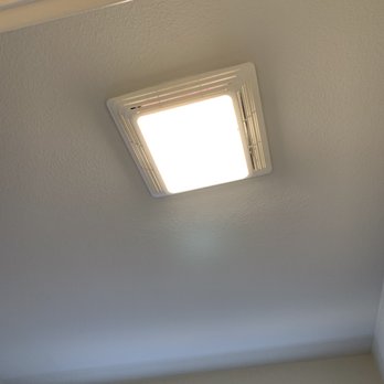 Progeny Electrical Services - Before (old exhaust fan) - loud and old design - Electricians Near Me