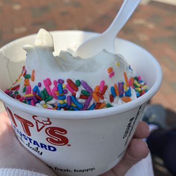 Whit's Frozen Custard - Always vanilla with rainbow sprinkles! - Ice Cream & Frozen Yogurt Near Me - Lebanon, Ohio Whit's Frozen Custard - Always vanilla with rainbow sprinkles! - Ice Cream & Frozen Yogurt Near Me - Lebanon, Ohio