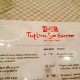 Pretty good menu and food! Pretty good menu and food!