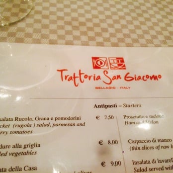 Trattoria San Giacomo - Pretty good menu and food! - Italian Near Me - Bellagio, Colorado Trattoria San Giacomo - Pretty good menu and food! - Italian Near Me - Bellagio, Colorado