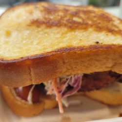 Big delicious chicken sandwich