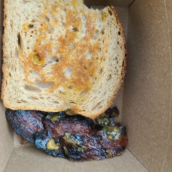Rosalind Bakery - Breakfast sandwich with burnt bacon - Bakeries Near Me - Pacifica, California Rosalind Bakery - Breakfast sandwich with burnt bacon - Bakeries Near Me - Pacifica, California