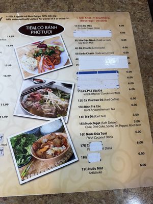 Menu photo 4 Banh Cuon Hoa Houston, TX