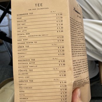 Lammerskötter - Menu - Coffee & Tea Near Me - Aachen, NW Lammerskötter - Menu - Coffee & Tea Near Me - Aachen, NW