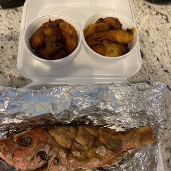 Grille Chick'n Pollo - Fried Red Snapper Fish and Plantains - Peruvian Near Me - Columbia, Maryland
