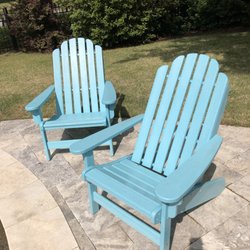 Palm Casual Patio Furniture - Adirondack Chairs covered under 100% guarantee.