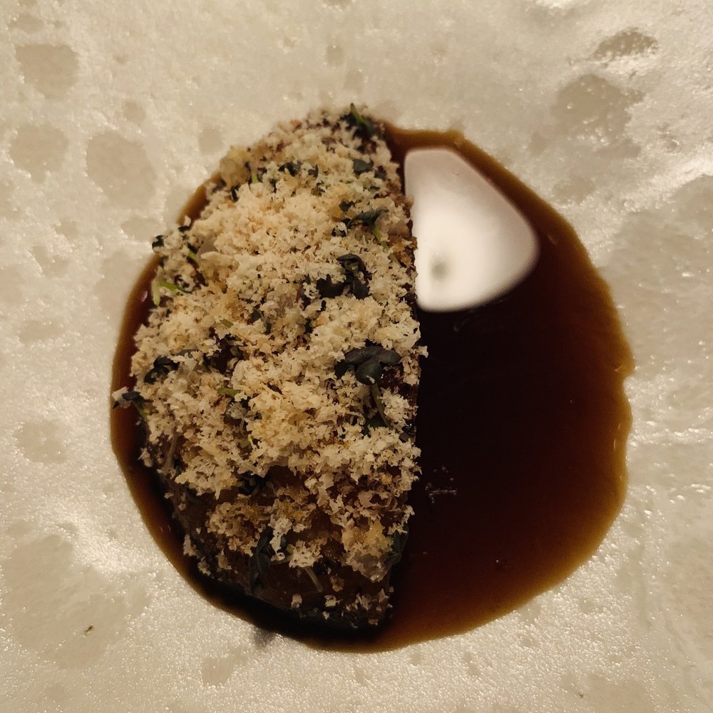 Restaurant Jordnær - "Unicorn Dish" - Matzutake mushroom - Onion, Cress - Scandinavian Near Me - Gentofte, 84