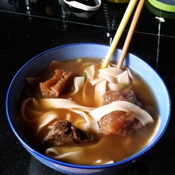 Everyday Noodles - My next-day leftovers of the beef & tendon soup. Every bit as good as it was fresh! Words can't describe this comfort in a bowl. - Chinese Near Me - Pittsburgh, Pennsylvania
