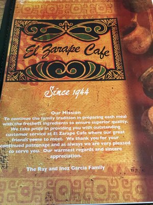 Menu photo 4 El Zarape Cafe Bay City, TX Menu photo 4 El Zarape Cafe Bay City, TX