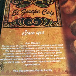 El Zarape Cafe - Since 1944